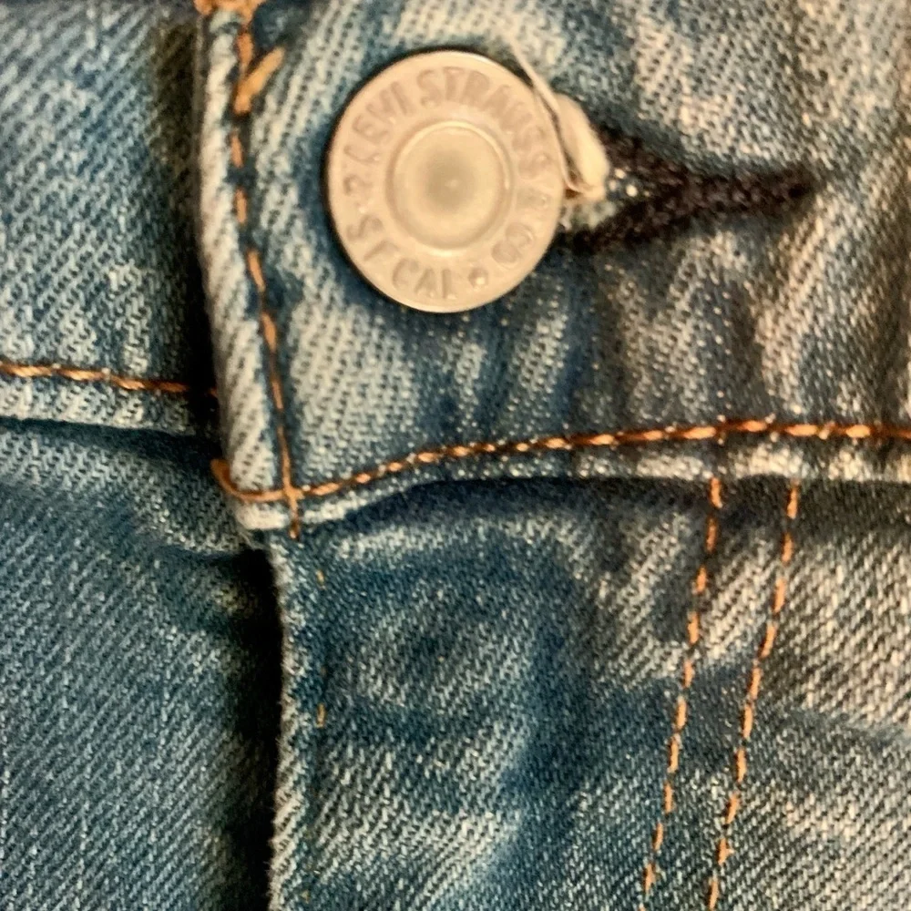 Rare Levi's 514 with a blank red tag Light Blue Straight Men's Jeans 30x30